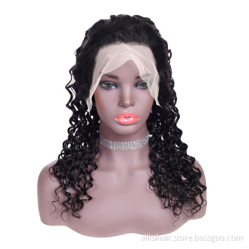 Wholesale High Quality Cheap Deep Wave Frontal Wig Human Hair 13x6 Human Hair Hd lace Front Wigs Brazilian Hair Wigs